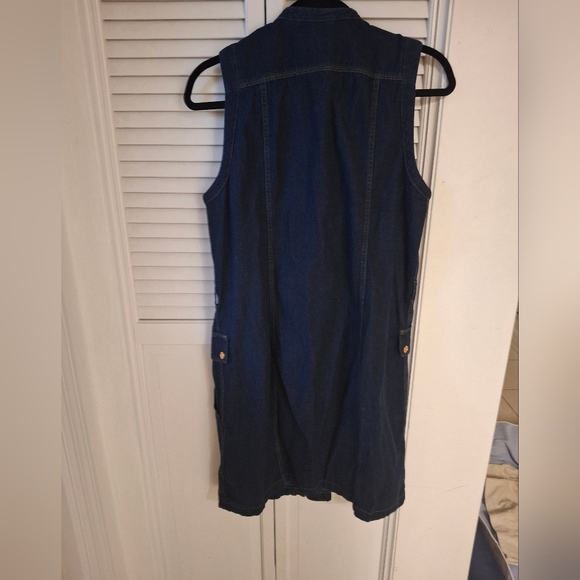 7 For All Mankind Dark Blue Denim dress - Picture 3 of 3